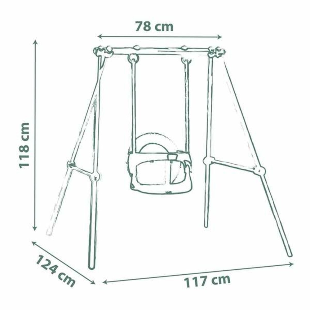 Swing Smoby Baby Life 118 x 117 cm
