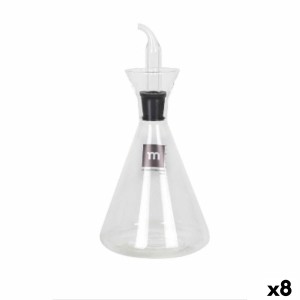 Ölfläschchen La Mediterránea Durchsichtig Borosilikatglas 250 ml (8 Stück)