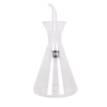 Ölfläschchen La Mediterránea Iraia Durchsichtig Borosilikatglas 500 ml (6 Stück)