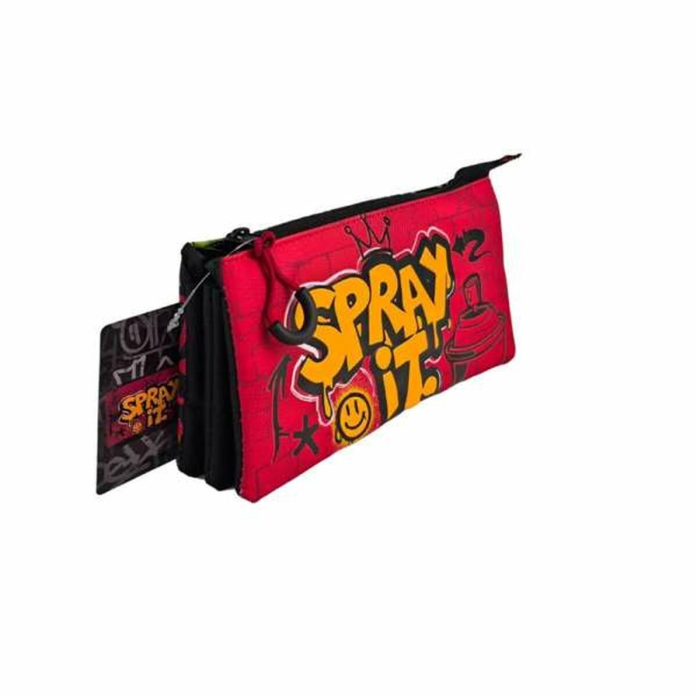 Triple Carry-all Toybags Grafitti 11 x 23 x 5 cm