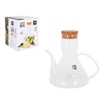 Ölfläschchen La Mediterránea Bell Durchsichtig Silikon Borosilikatglas 500 ml (8 Stück)