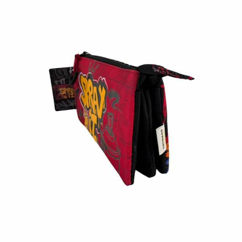 Triple Carry-all Toybags Grafitti 11 x 23 x 5 cm