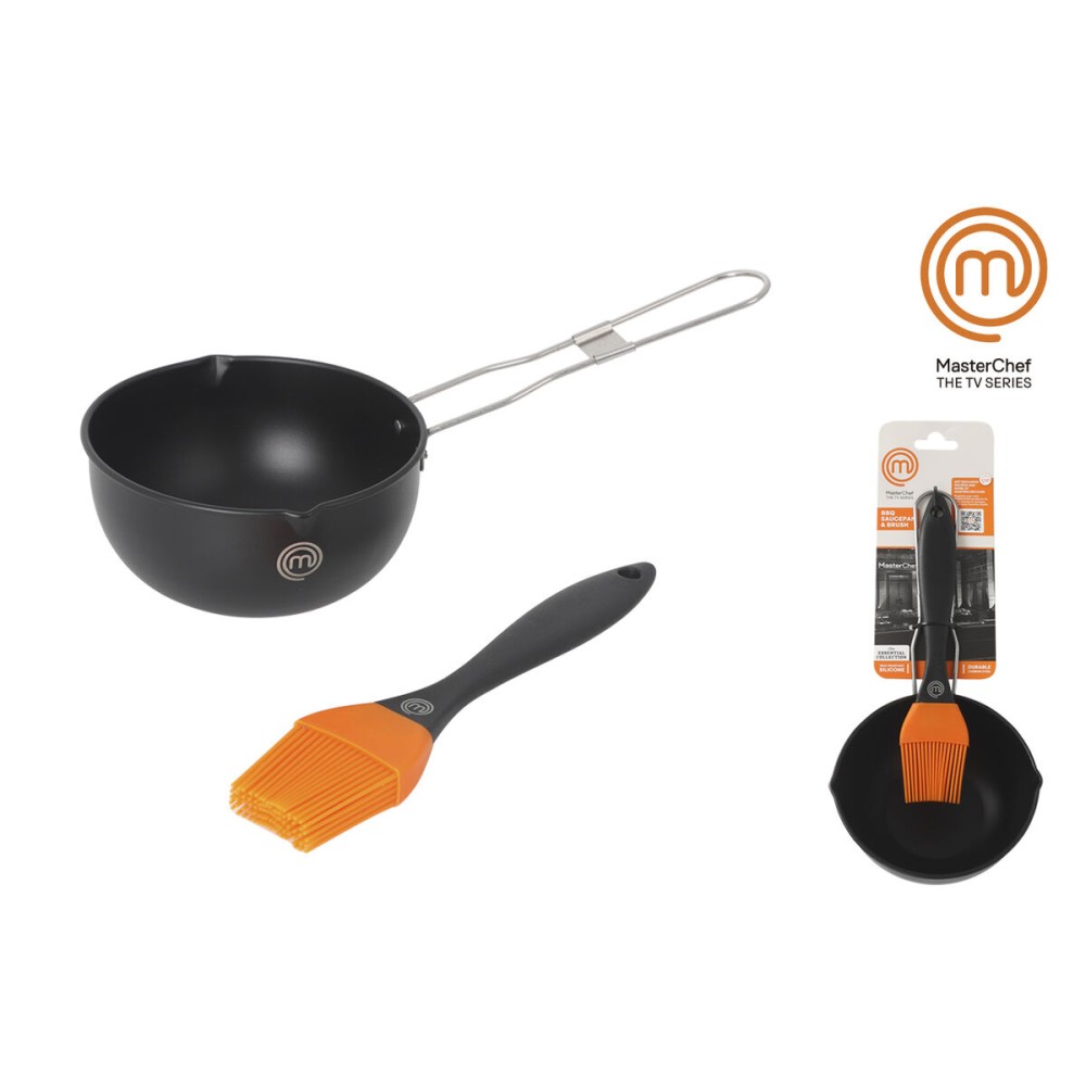 Grillwerkzeug-Set MasterChef 11,5 X 6 cm Pinsel (12 Stück)