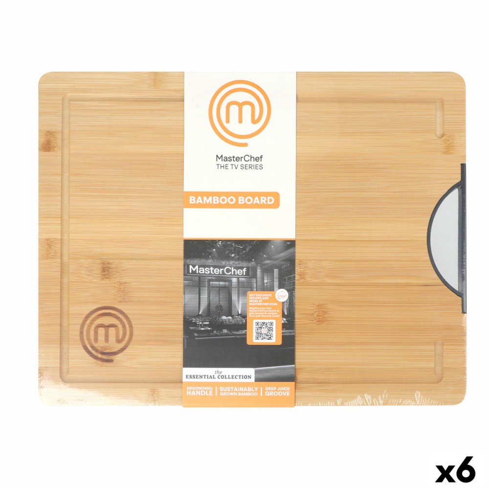 Cutting board MasterChef 38,5 x 30 cm (6 Units)