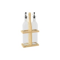 Set de pansement Quttin Marron Transparent verre Bambou 0,5 L 2 Pièces (12 Unités)