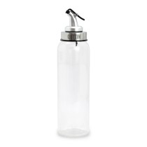 Ölfläschchen Quttin Durchsichtig Silberfarben Glas 0,5 L 6 x 6 x 26 cm (12 Stück)