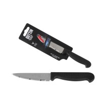 Schälmesser Quttin Laser Schwarz Silberfarben Edelstahl 8,5 cm (36 Stück)