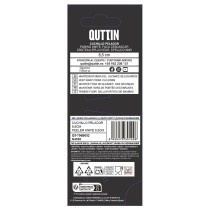 Eplucheur Quttin Laos Noir Argenté Acier inoxydable 8,5 cm (36 Unités)