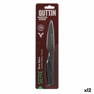 Eplucheur Quttin Black Acier inoxydable 9 cm (12 Unités)