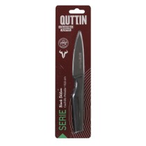 Schälmesser Quttin Black Edelstahl 9 cm (12 Stück)
