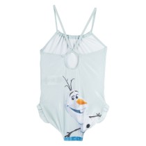 Badeanzug für Mädchen Frozen Hellblau