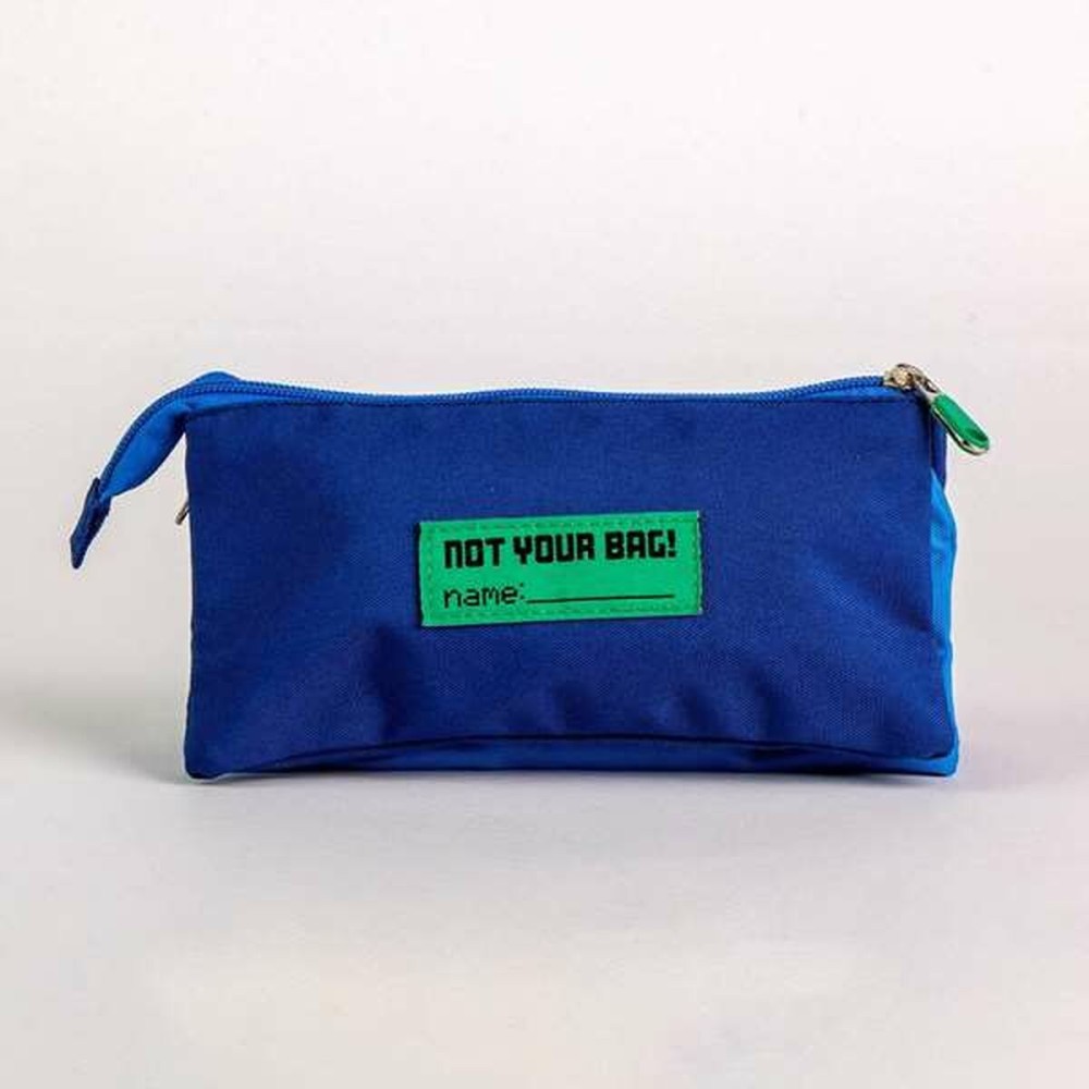 Trousse Fourre-Tout Triple Sonic Prime Bleu clair Light Blue 2,2 x 1,1 x 22,5 cm