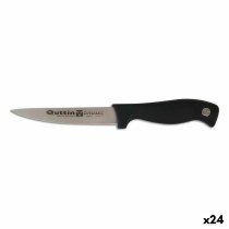 Küchenmesser Quttin Dynamic Schwarz Silberfarben 11 cm (24 Stück)