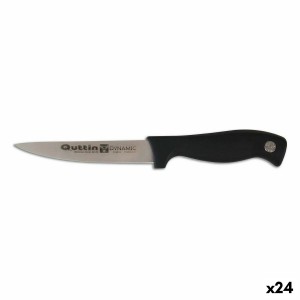 Küchenmesser Quttin Dynamic Schwarz Silberfarben 11 cm (24 Stück)