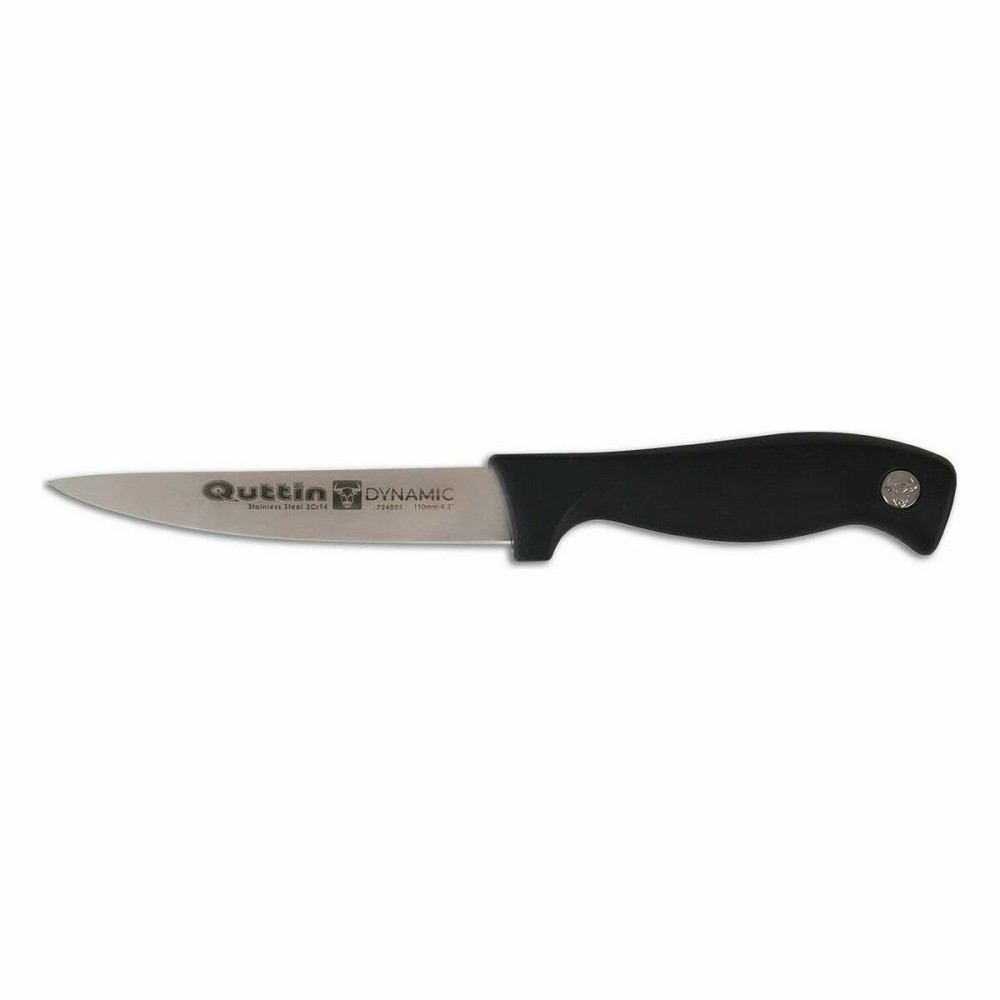 Küchenmesser Quttin Dynamic Schwarz Silberfarben 11 cm (24 Stück)