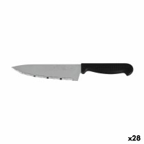 Küchenmesser Quttin Laser Schwarz Silberfarben 28 x 6 x 1,3 cm (28 Stück)