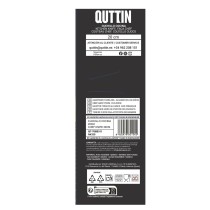 Couteau de cuisine Quttin Laos Noir Argenté 20 cm (24 Unités)