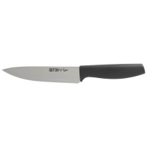 Küchenmesser Quttin Laos Schwarz Silberfarben 15 cm (36 Stück)