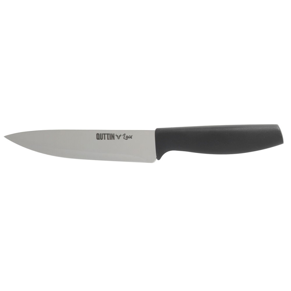 Küchenmesser Quttin Laos Schwarz Silberfarben 15 cm (36 Stück)