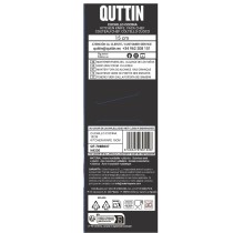 Kitchen Knife Quttin Laos Black Silver 15 cm (36 Units)