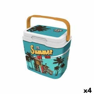 Portable Fridge Aquapro Summer Time Multicolour 15 L (4 Units)