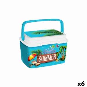 Portable Fridge Aquapro Hello Summer Multicolour 5 L 28 x 22 x 19 cm (6 Units)