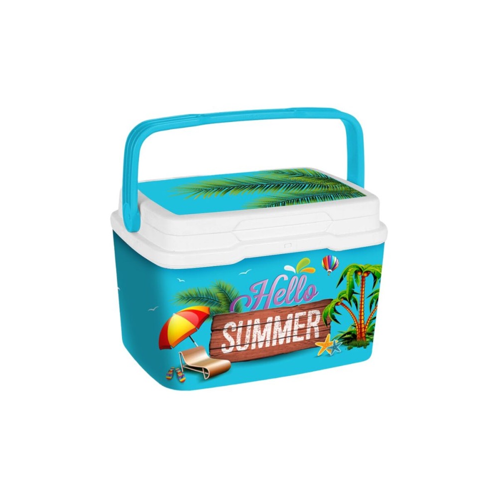 Glacière Aquapro Hello Summer Multicouleur 5 L 28 x 22 x 19 cm (6 Unités)