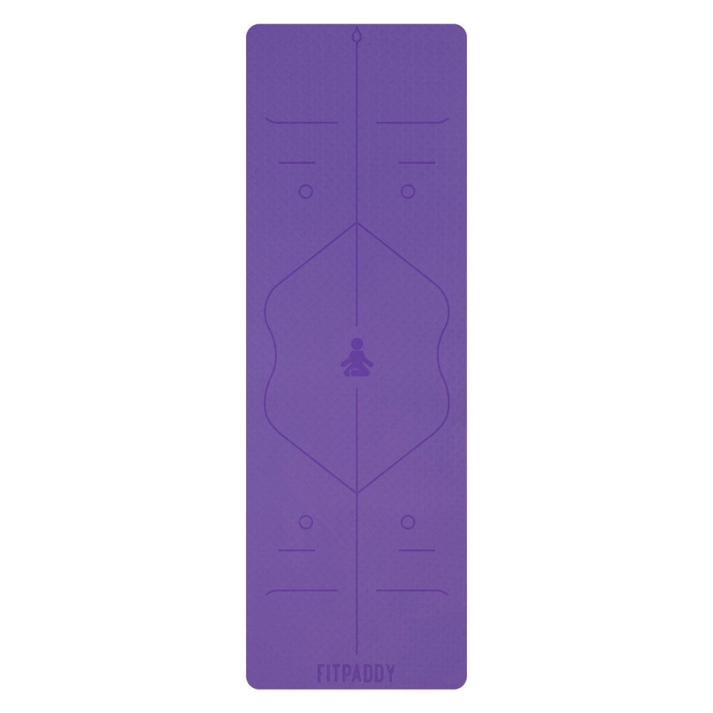Yoga-Matte Fitpaddy Lila