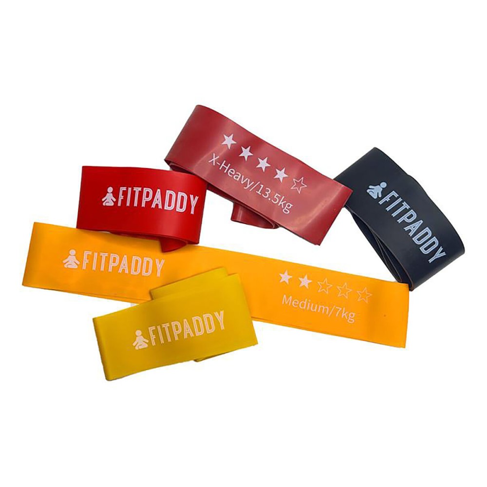 Bandes de résistance élastiques Fitpaddy Multicouleur
