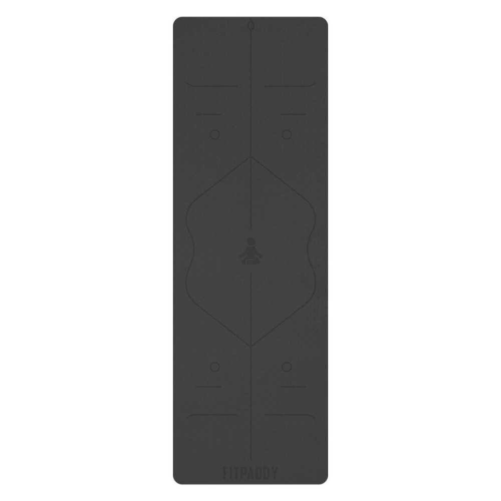 Tapis de yoga Fitpaddy Noir