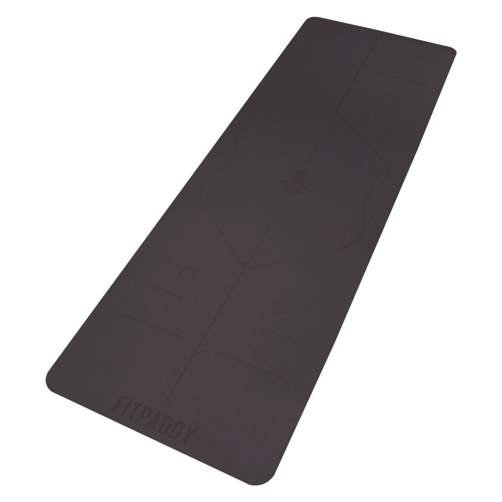 Tapis de yoga Fitpaddy Noir