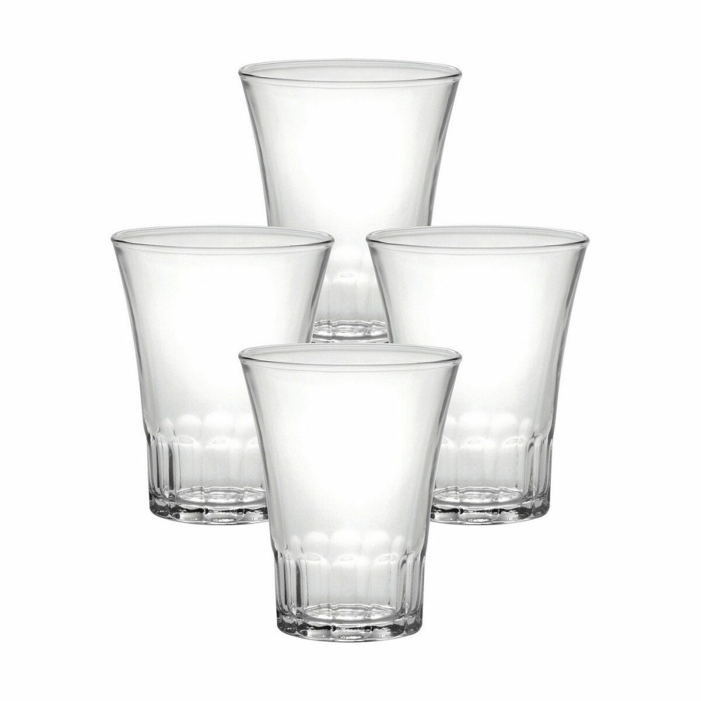 Set of glasses Duralex Amalfi Transparent 4 Pieces 170 ml (12 Units)