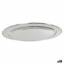 Kochschüssel Quttin Quttin Edelstahl Oval 40,5 x 26,5 cm (18 Stück)