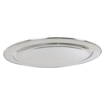 Serving Platter Quttin Quttin Stainless steel Oval 40,5 x 26,5 cm (18 Units)