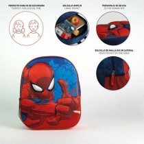3D School Bag Spider-Man Blue 25,0 x 31,0 x 10,0 cm
