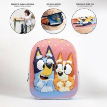 Schulrucksack 3D Bluey Rosa 25,0 x 31,0 x 10,0 cm