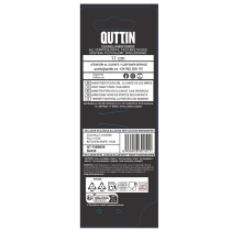 Couteau de cuisine Quttin Laos Noir Argenté 11 cm 20 x 2 x 2 cm Polyvalents (36 Unités)