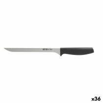 Schinkenmesser Quttin Laos 22 cm Schwarz Silberfarben (36 Stück)