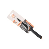 Küchenmesser MasterChef Schwarz Silberfarben 13 cm Mehrzweck (24 Stück)