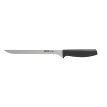 Schinkenmesser Quttin Laos 22 cm Schwarz Silberfarben (36 Stück)