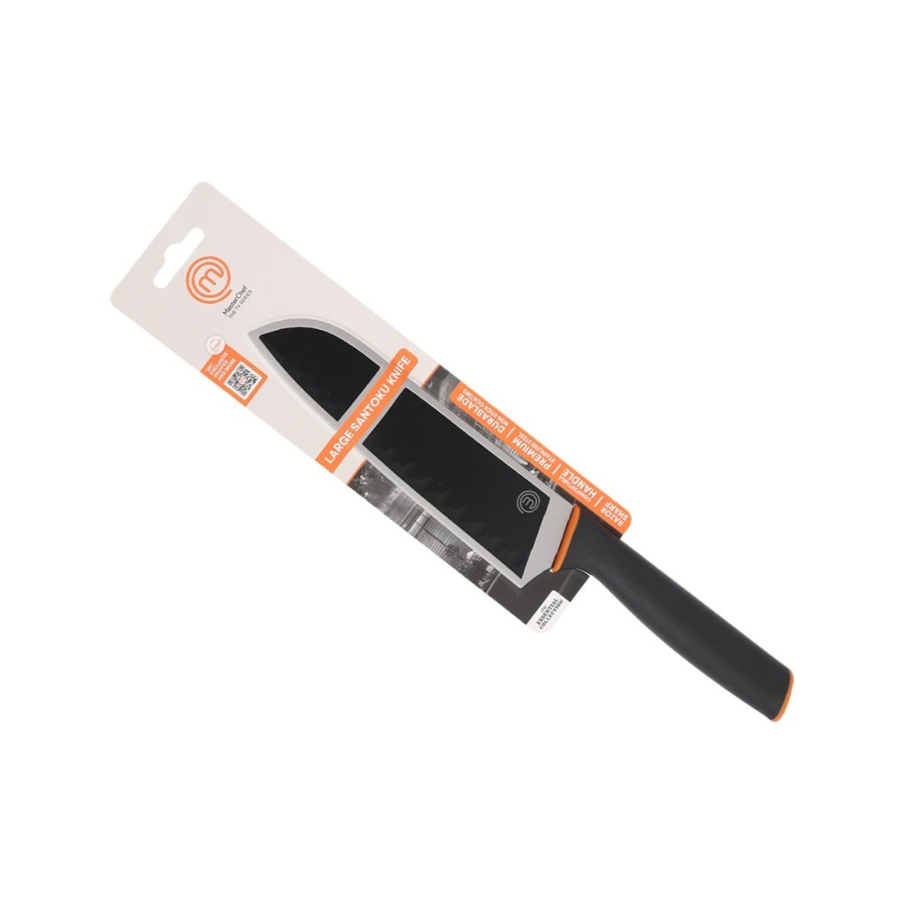 Küchenmesser MasterChef Schwarz Silberfarben 18 cm (24 Stück)