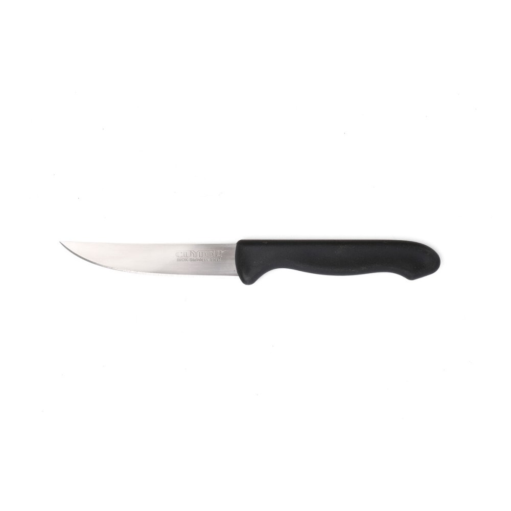 Knife Set Cuyfor Filo Black Silver 6 Pieces (24 Units)