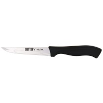Couteau de cuisine Quttin Kasual Noir Argenté 22 x 2 x 1,5 cm Polyvalents (48 Unités)