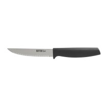Couteau de cuisine Quttin Laos Noir Argenté 11 cm Polyvalents (36 Unités)