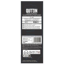 Couteau de cuisine Quttin Laos Noir Argenté 11 cm Polyvalents (36 Unités)