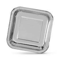 Service de vaisselle Algon Argenté 26 cm 3 Pièces (18 Unités)