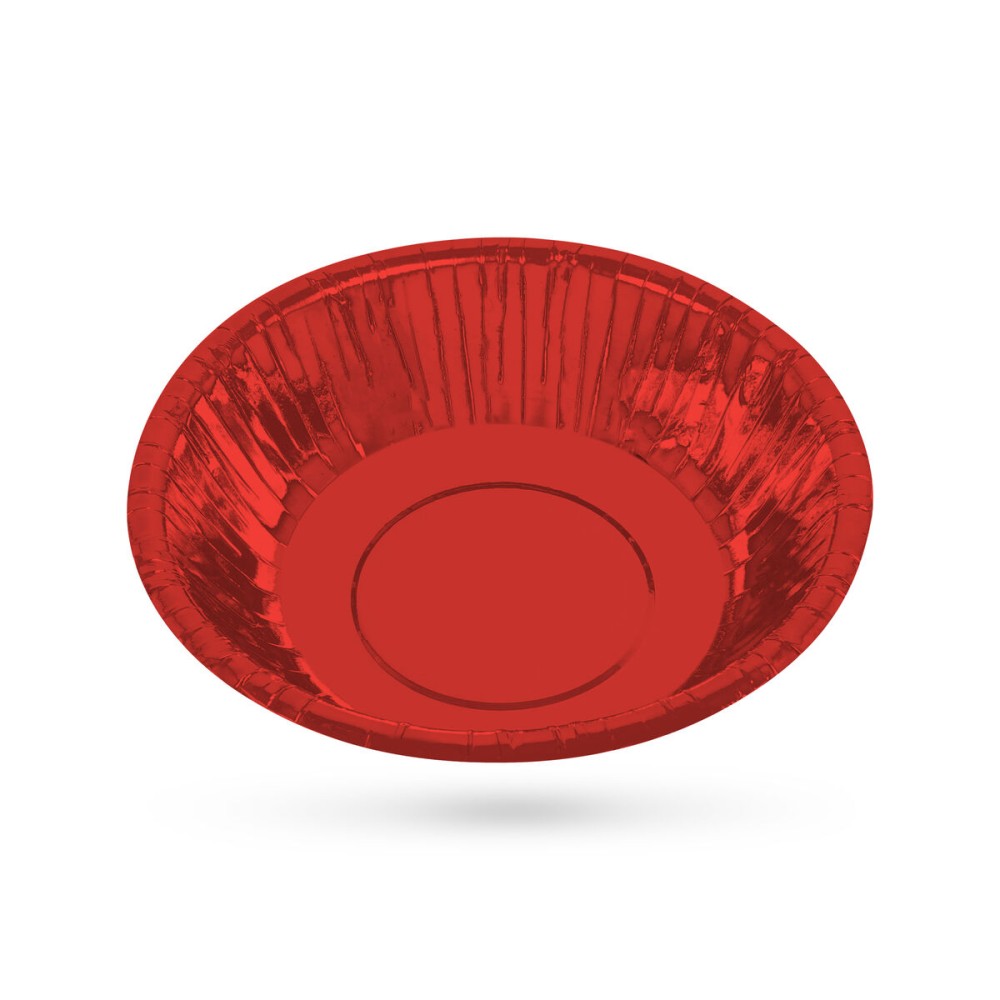 Service de vaisselle Algon Rouge 450 ml 6 Pièces (18 Unités)