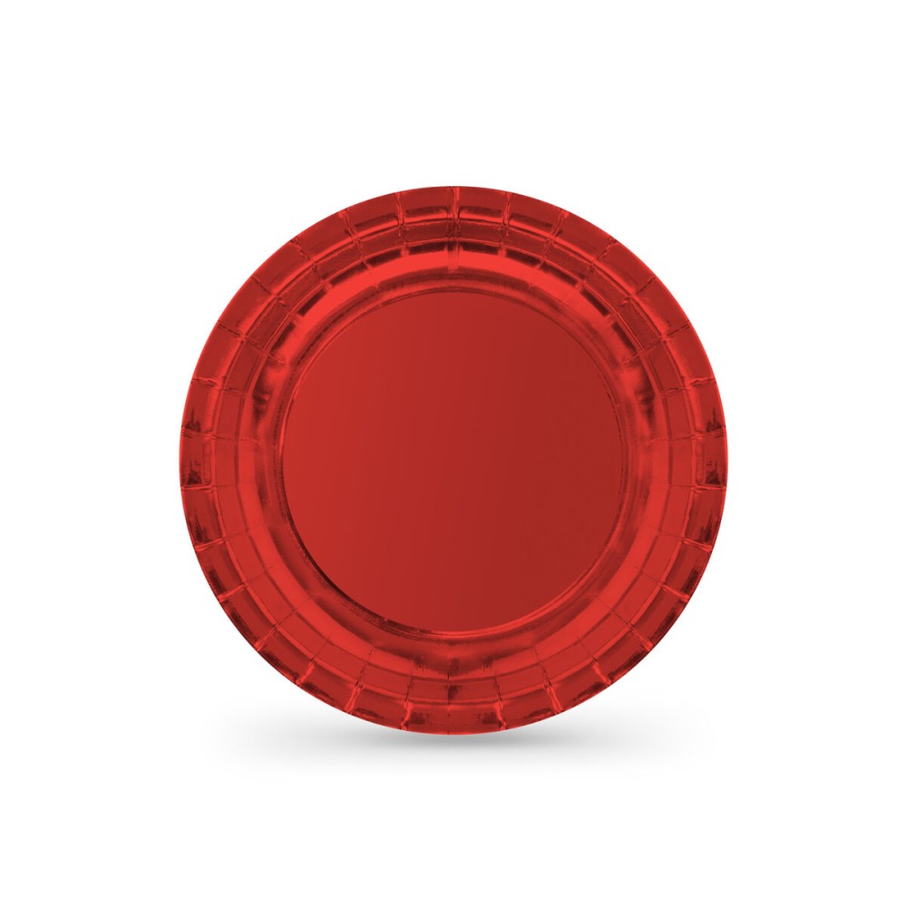 Service de vaisselle Algon Rouge 20 cm 10 Pièces (18 Unités)