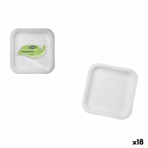 Plate set Algon 20 cm 25 Pieces (18 Units)