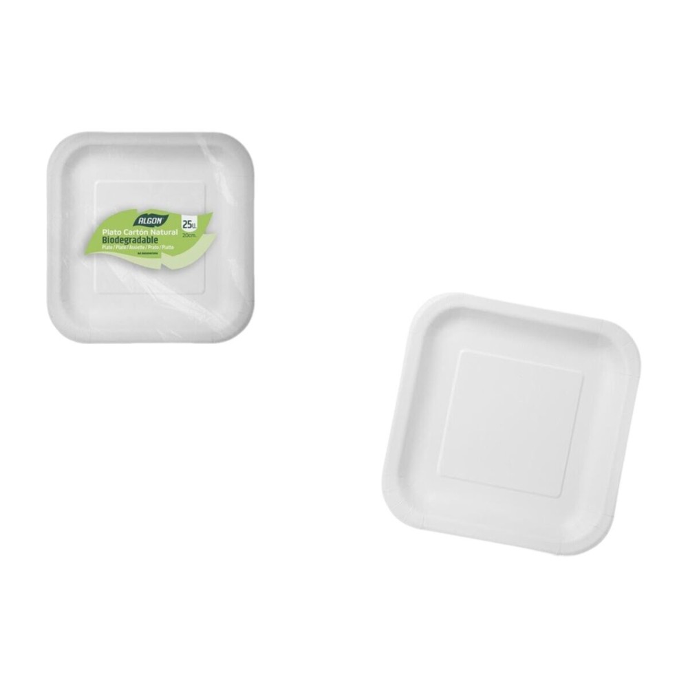 Service de vaisselle Algon 20 cm 25 Pièces (18 Unités)